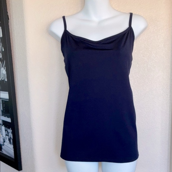 NY&CO Elegant Navy Blue Women's Camisole Top. XL EUC - Picture 1 of 13